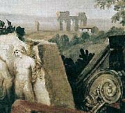 TISCHBEIN, Johann Heinrich Wilhelm Portrait Goethes in der Campagna oil painting